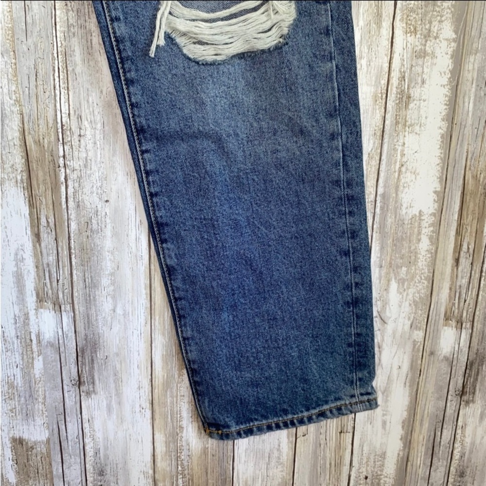 NWT Lovers + Friends Ryan High Rise Loose Straight Jeans Palm Canyon - Picture 5 of 12